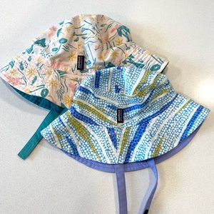 Pair of Patagonia Baby Sun Bucket Hats